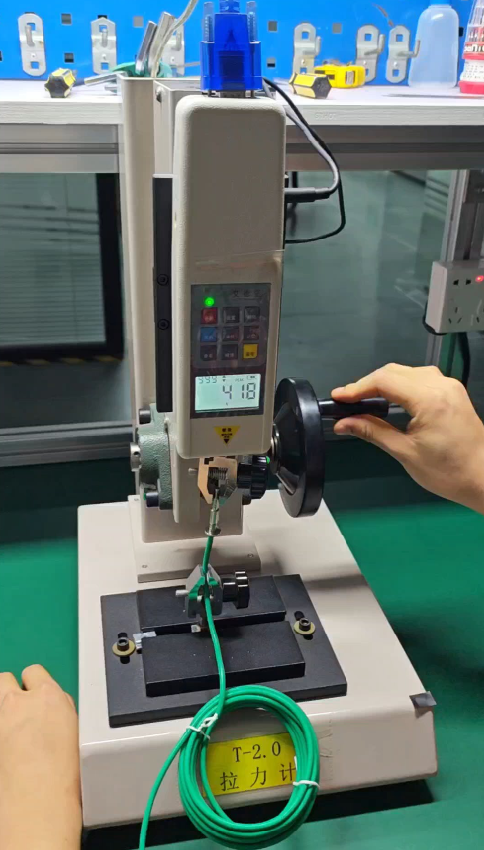 VIDEO DISPLAY OF TESTING  MACHINE